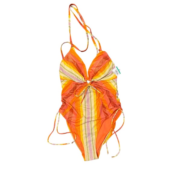 NWT Robin Piccone Greta Keyhole One-Piece size 8 - Picture 6 of 13